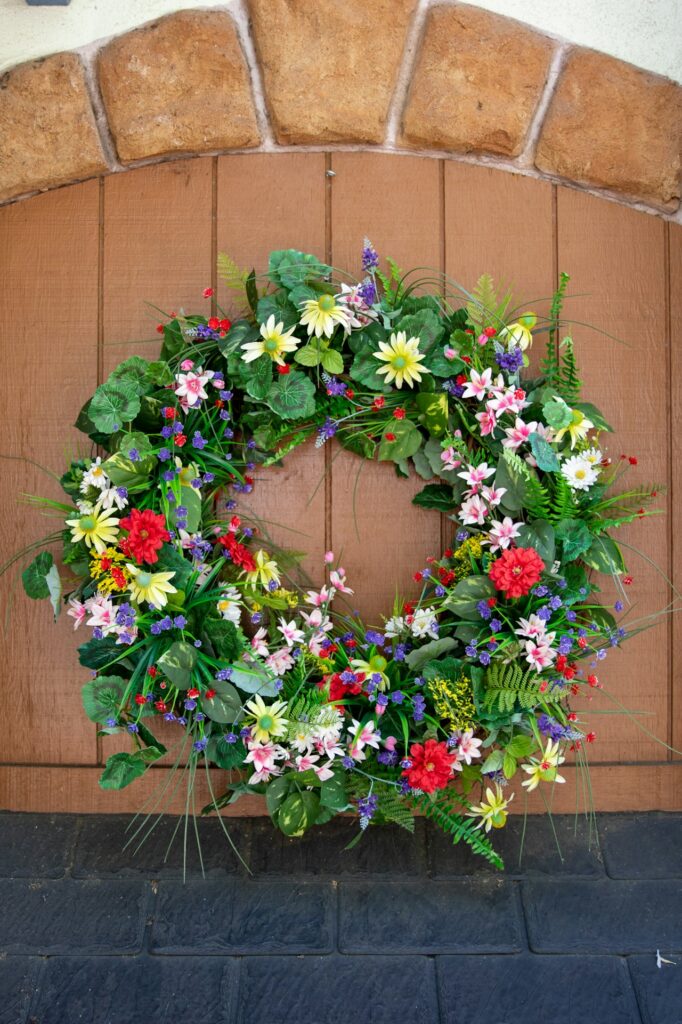 Pastel Dream Dried Floral Wreath