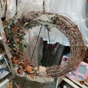 Large lovely handmade wreath