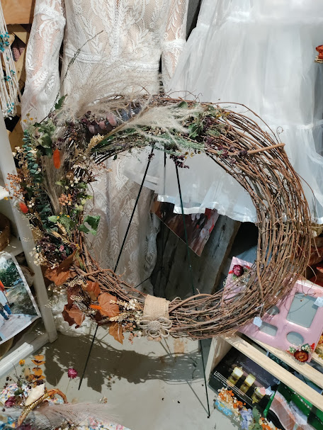 Large lovely handmade wreath